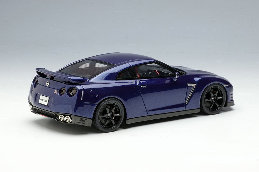 Make Up EIDOLON EM683D 1/43 Nissan GT-R Track Edition Nismo Aurora Flare Blue
