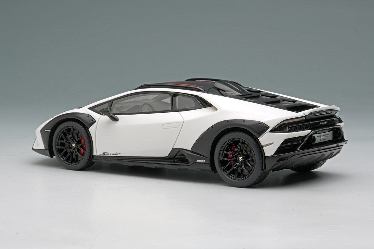 EIDOLON EM738F 1/43 Lamborghini Huracan Sterrato 2024 Matte White Stripe Resin