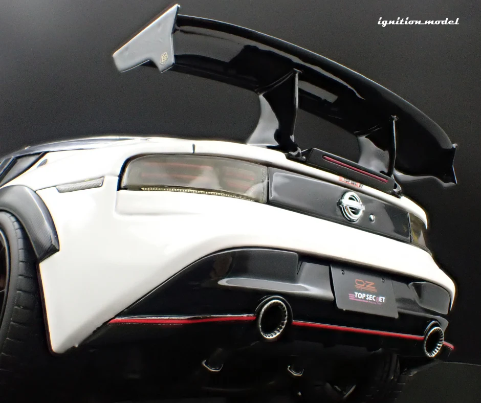 Ignition Model IG3381 1/18 TOP SECRET Nissan Fairlady Z RZ34 White Resin