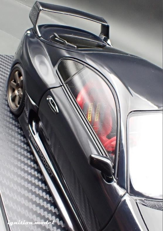 Ignition Model 1/18 Toyota Supra A80 TRD 3000GT Black Resin Model IG3599