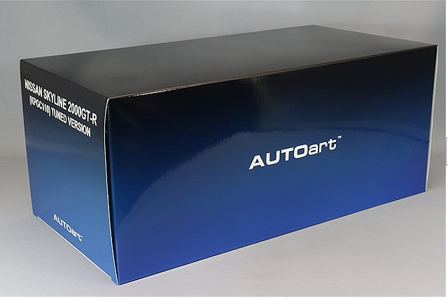AUTOart 77466 1/18 Nissan Skyline 2000GT-R KPGC110 Tuned Silver