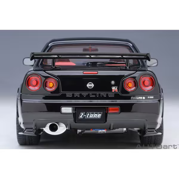 AUTOart 77463  1:18 Nissan Skyline GT-R R34 NISMO Z-tune Black Pearl Diecast