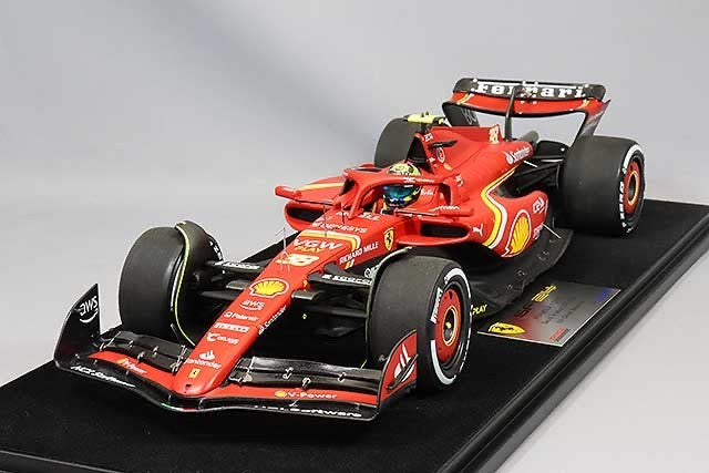 Looksmart LS18F1058 1/18 Ferrari SF-24 F1 Saudi Arabia GP 2024 7th #38 Bearman