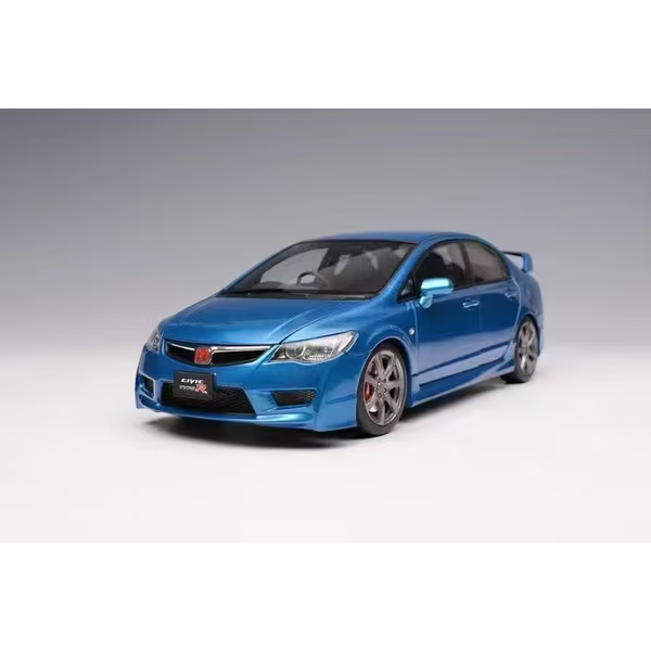 MOTORHELIX M85409 1/18 Honda Civic Type R FD2 2007 Vivid Blue Pearl Die-Cast Mod