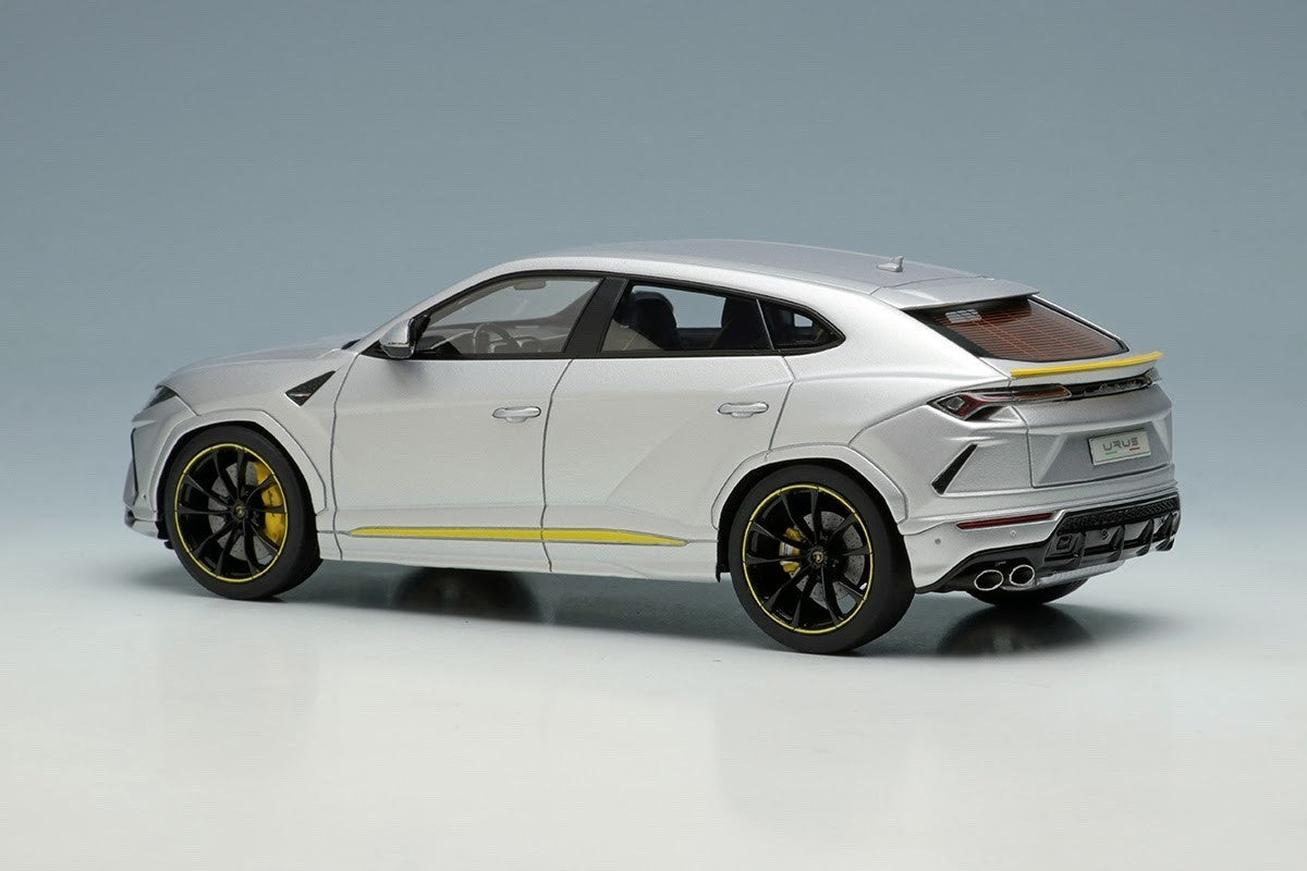 Make Up EIDOLON EM596C 1/43 Lamborghini Urus Graphite Capsule Grey Yellow 2020