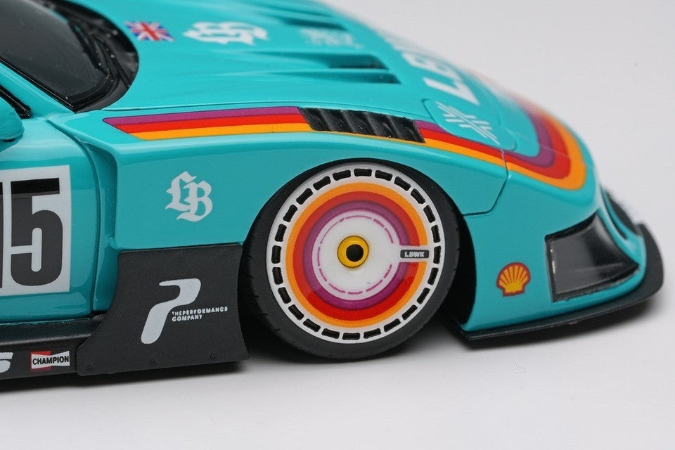 Make Up EIDOLON LB028C 1/43 LB-Super Silhouette Mazda FD3S RX7 Mint Green Resin