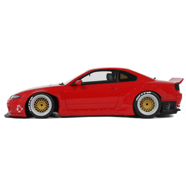 OTTO OTM1115 1/18 Nissan Silvia S15 Rocket Bunny 2014 Red Resin Model