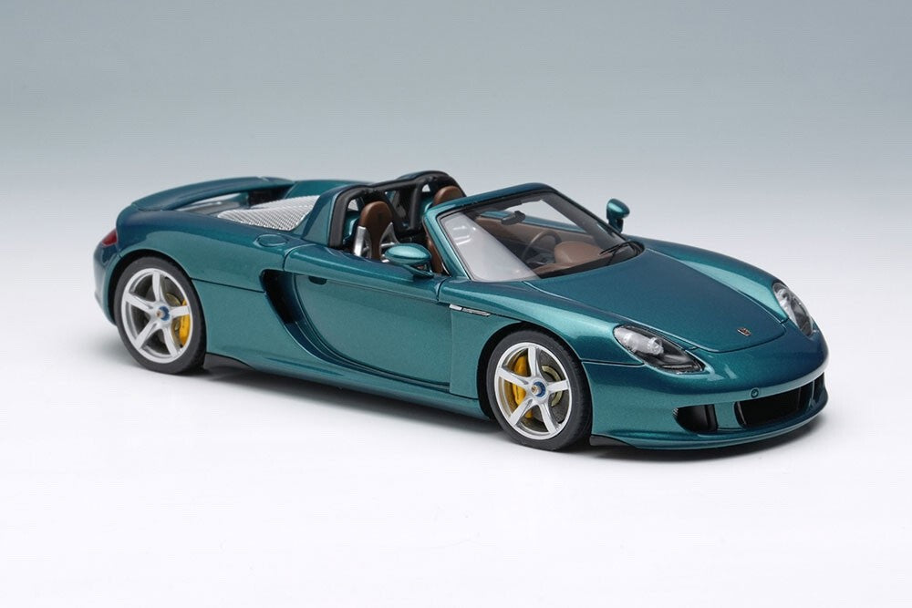 EIDOLON EM566G 1/43 Porsche Carrera GT 2004 Turquoise Green Metallic