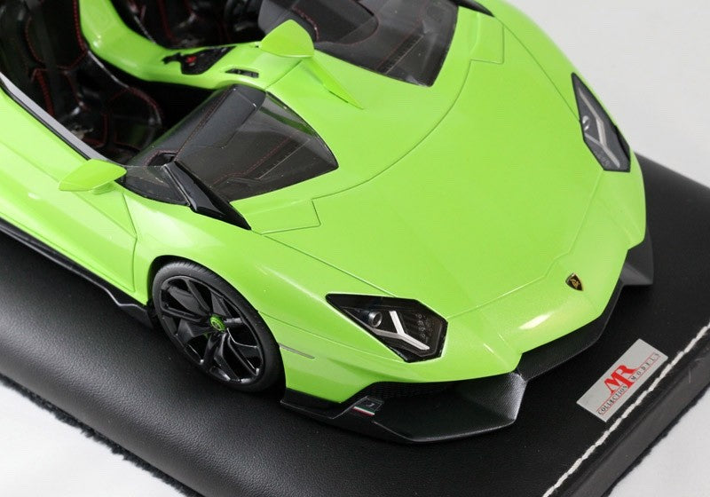 MR Collection LAMBO08D 1/18 Lamborghini Aventador J 2012 Verde Ithaca Green