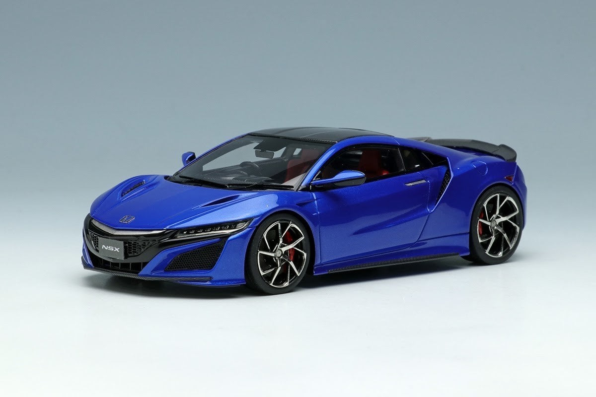 Make Up EIDOLON EM431C 1/43 Honda NSX NC1 Carbon Package Nouvelle Blue Pearl