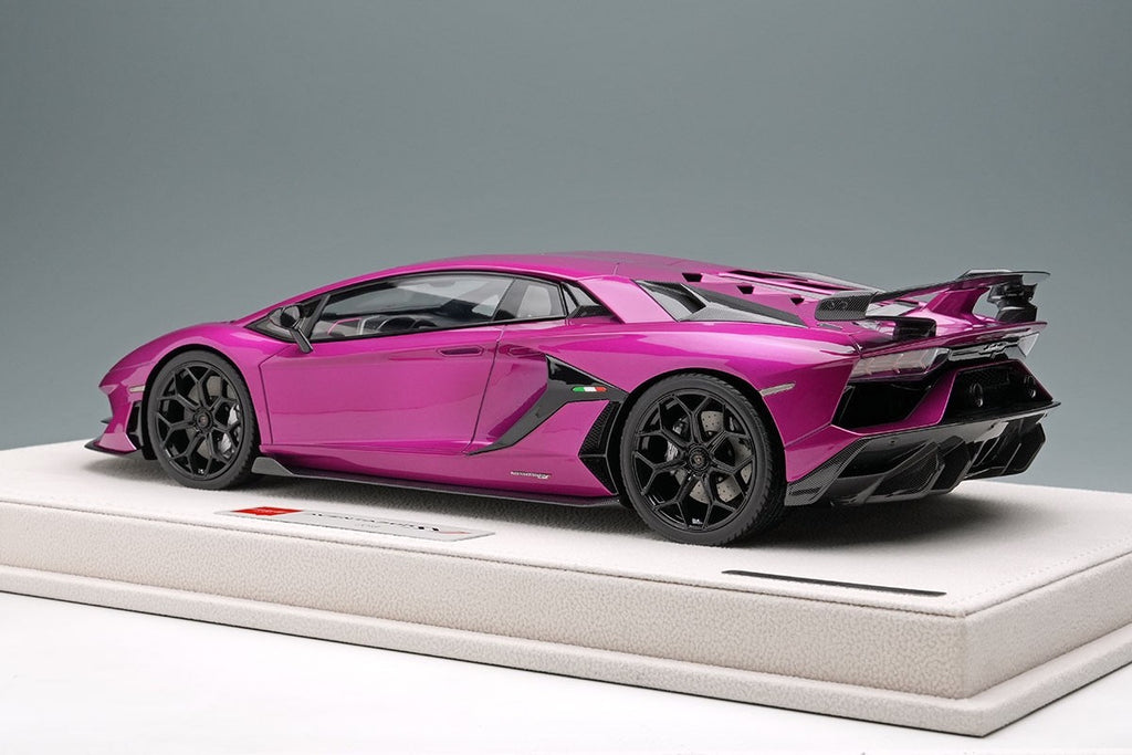 EIDOLON EML025G 1/18 Lamborghini Aventador SVJ 2018 Viola Ashifa Resin Ltd 80pcs
