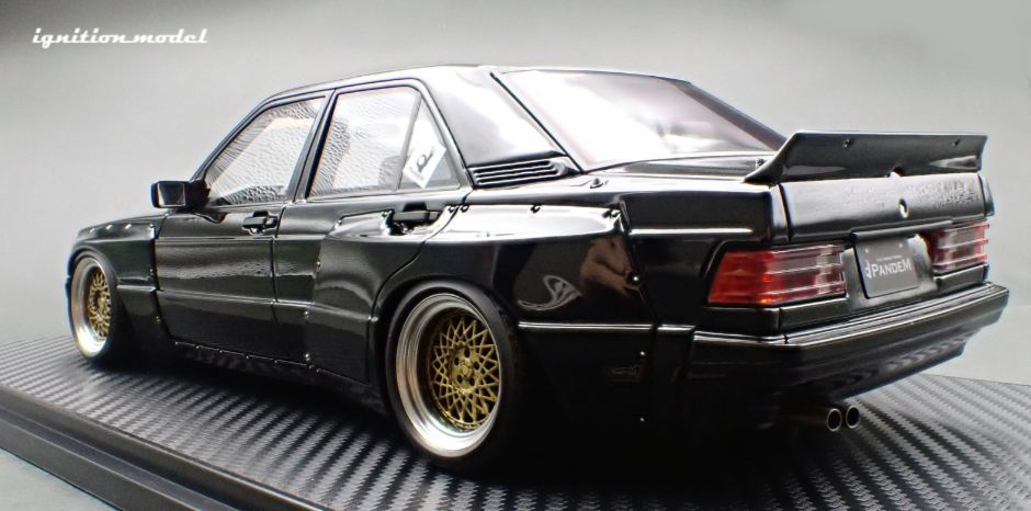 Ignition Model IG3769 1/18 Pandem 190 Black Widebody