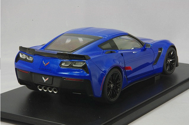 AUTOart Aa71265 1/18 Chevrolet Corvette C7 Z06 Coupe Blue Metallic USA