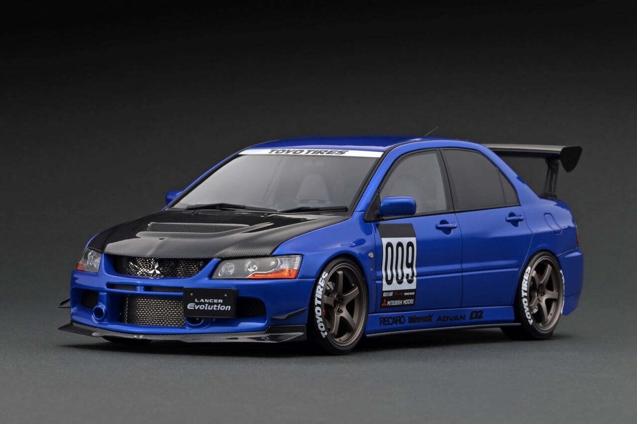 ignition model IG2378 1/18 Mitsubishi Lancer Evolution IX (CT9A) Blue