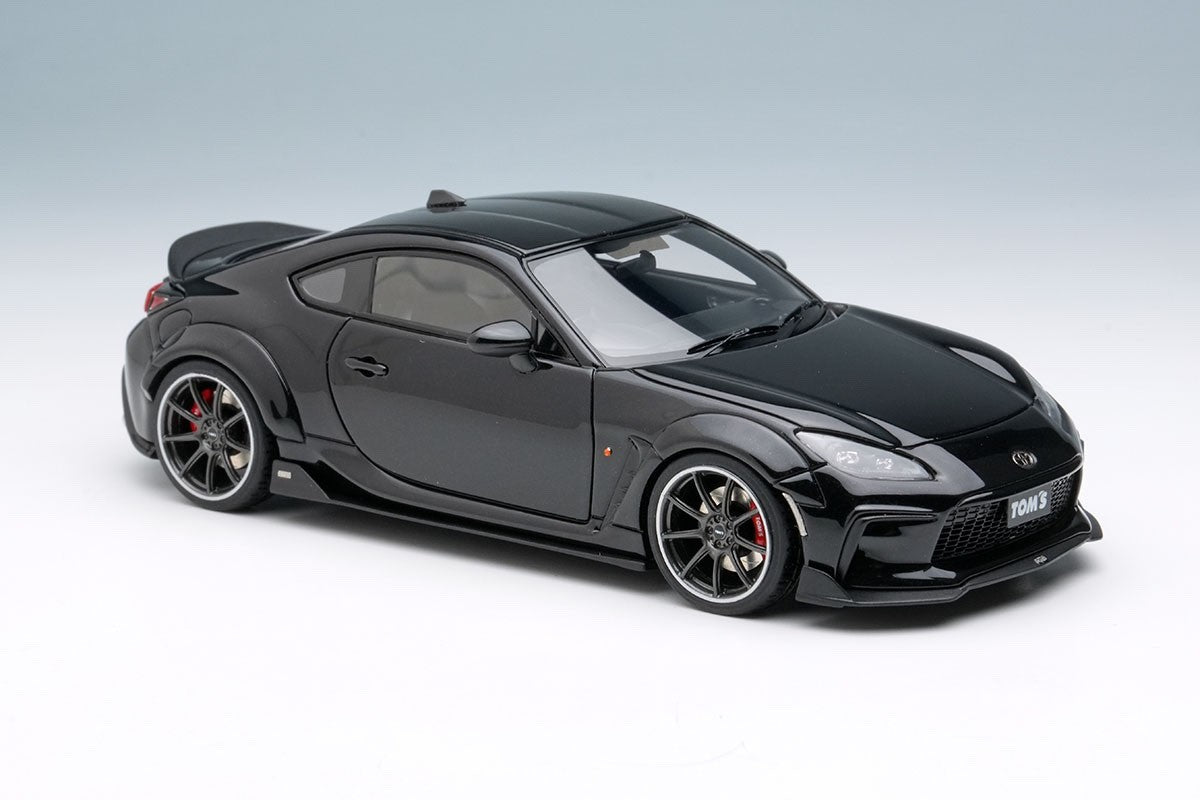 Make Up EIDOLON EM725H 1/43 TOM'S GR86 Wide Body 2022 Crystal Black Silica