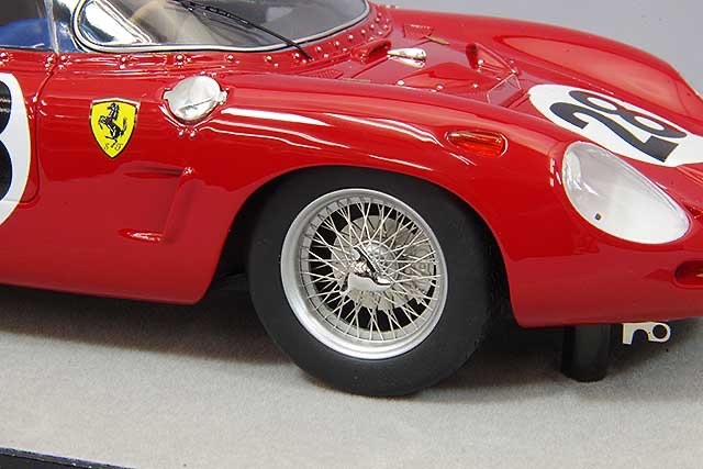 Tecnomodel TM18-129E 1/18 Ferrari Dino 268 SP Le Mans 1962 #28 Rodriguez Resin
