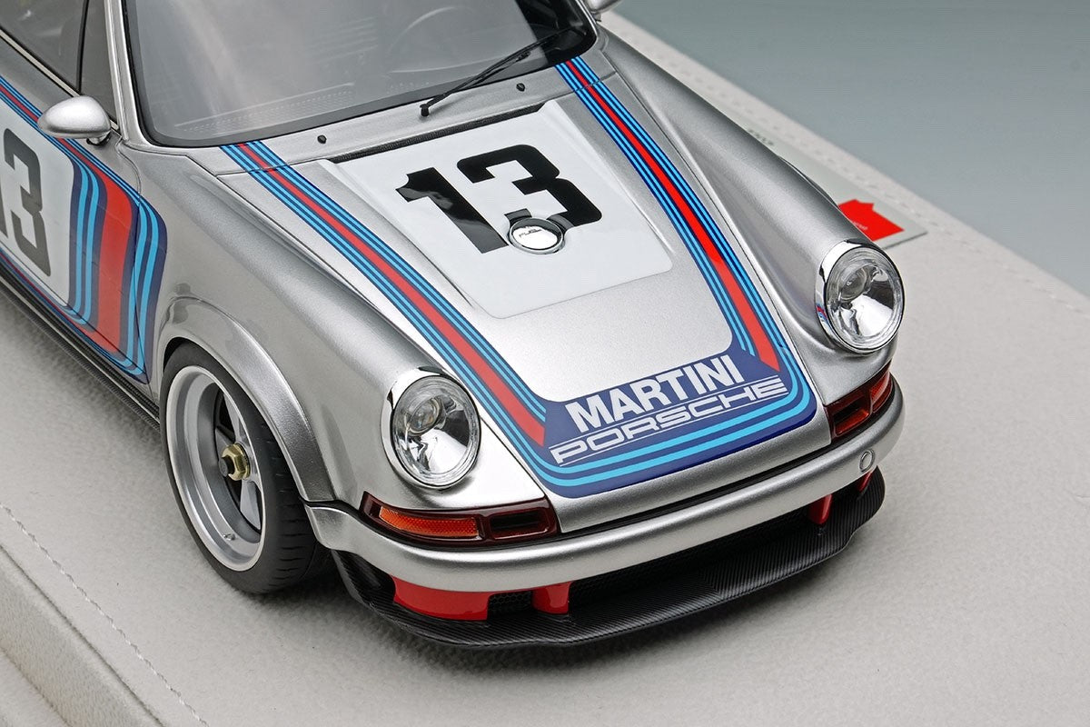 EIDOLON EML018W 1/18 Singer Porsche 911 DLS Silver Martini Limited 120pcs