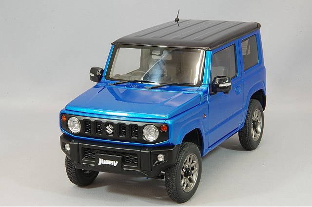 AUTOart Aa78502 1/18 Suzuki Jimny JB64 Blue/Black Roof Composite 4x4