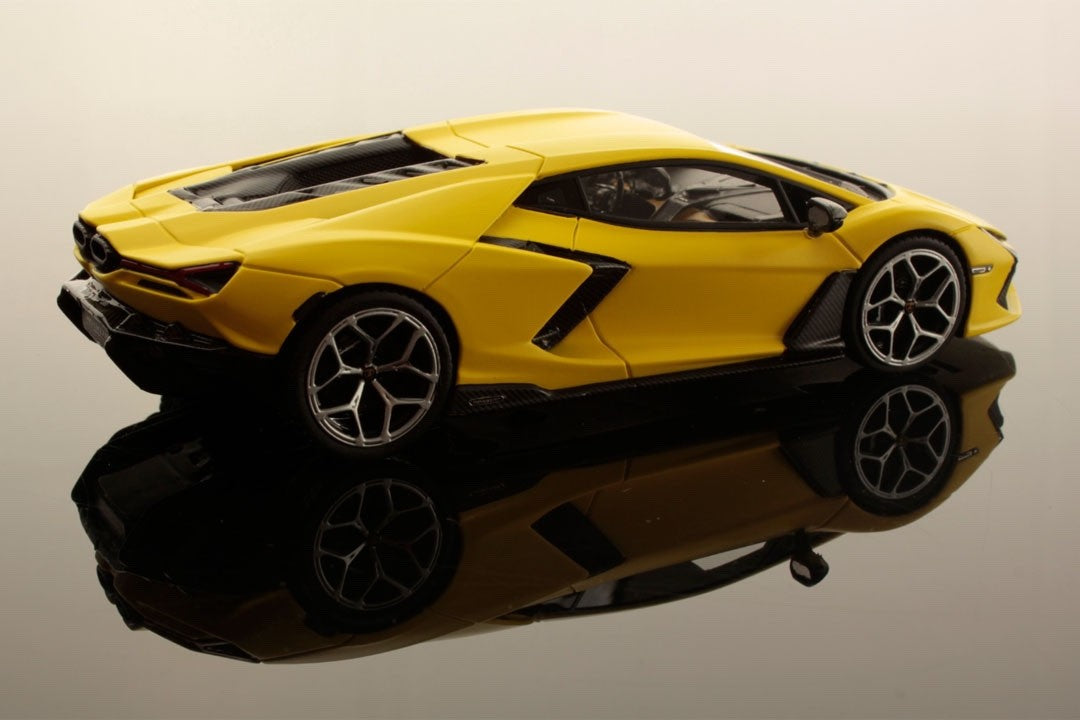 Looksmart LS543E 1/43 Lamborghini Revuelto 2023 Giallo Clarus Yellow Resin