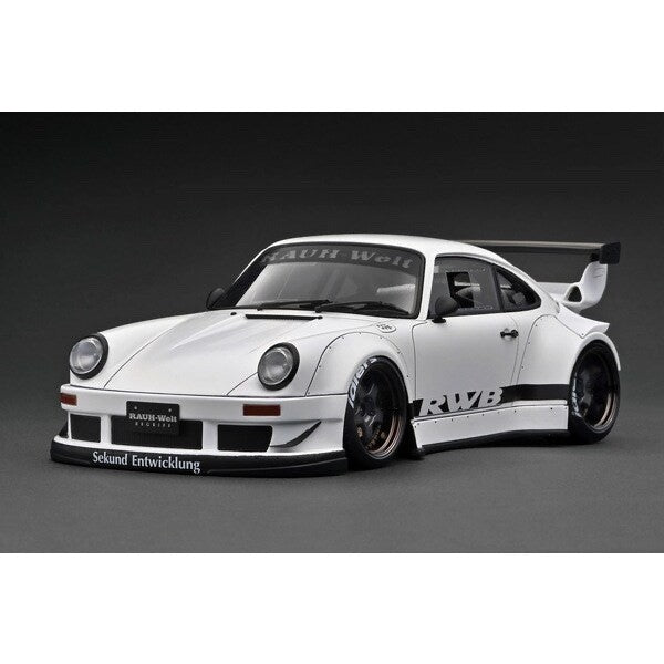 Ignition Model IG3696 1/18 RWB Porsche 930 Matte White Resin