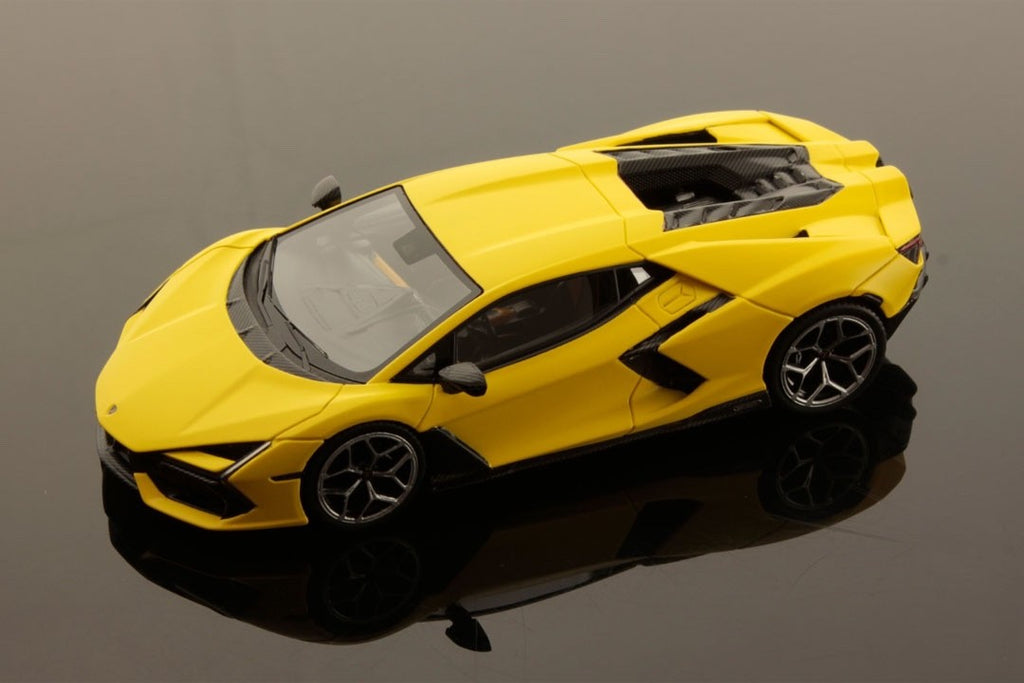 Looksmart LS543E 1/43 Lamborghini Revuelto 2023 Giallo Clarus Yellow Resin
