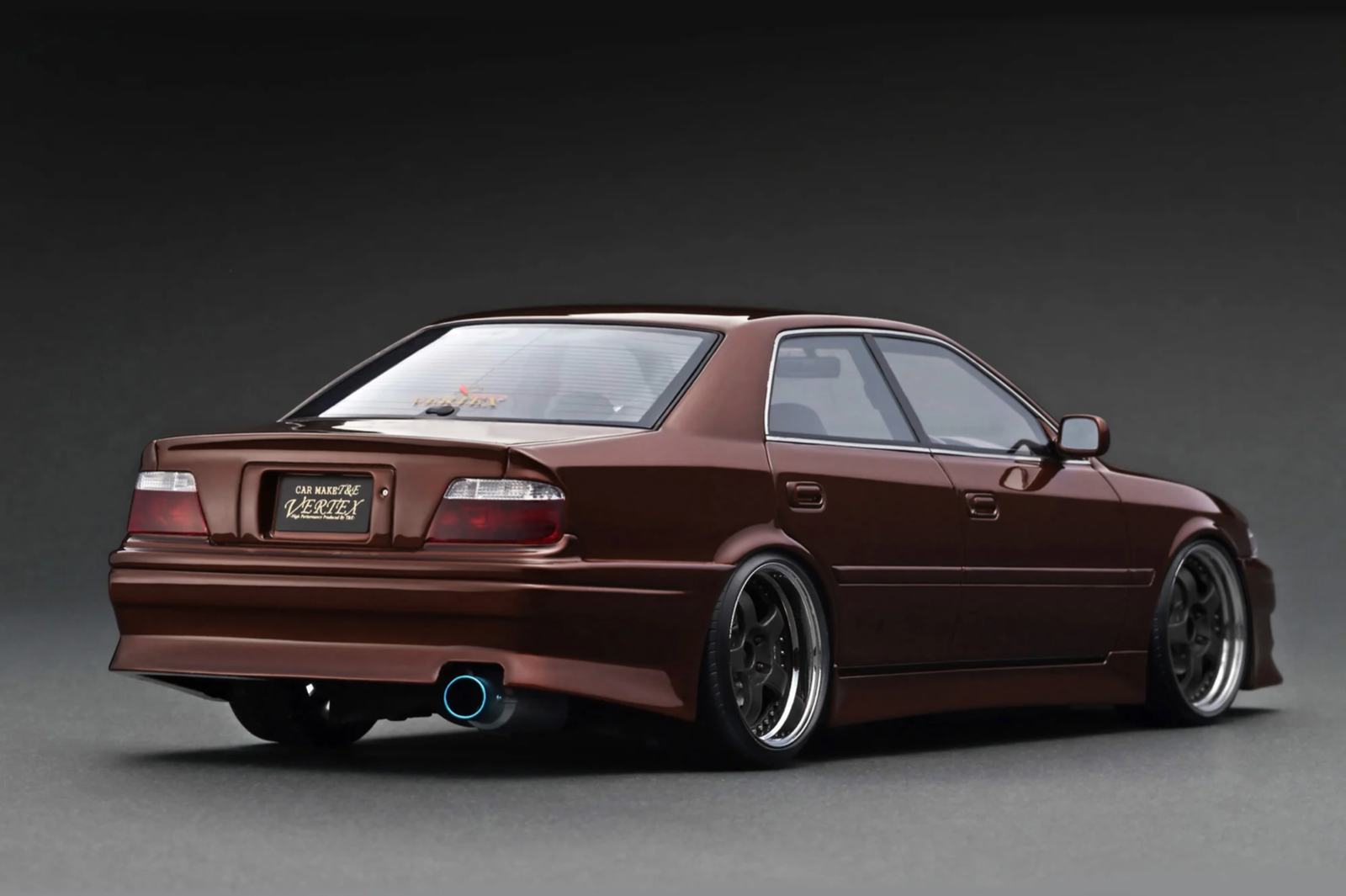 Ignition Model IG3317 1/18 VERTEX Toyota Chaser JZX100 Brown Metallic Resin