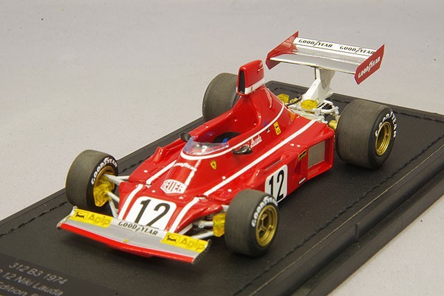 TOPMARQUES GRP43001A 1/43 Ferrari 312 B3 1974 F1 #12 Lauda Resin