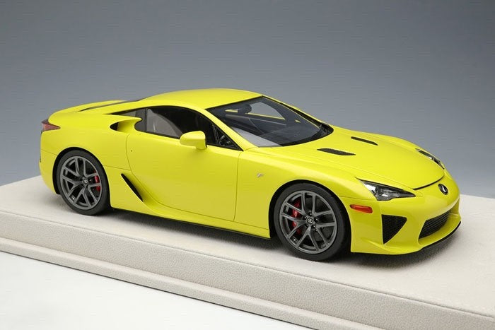 EIDOLON EML043D 1/18 Lexus LFA 2010 Pearl Yellow Resin Ltd 70pcs