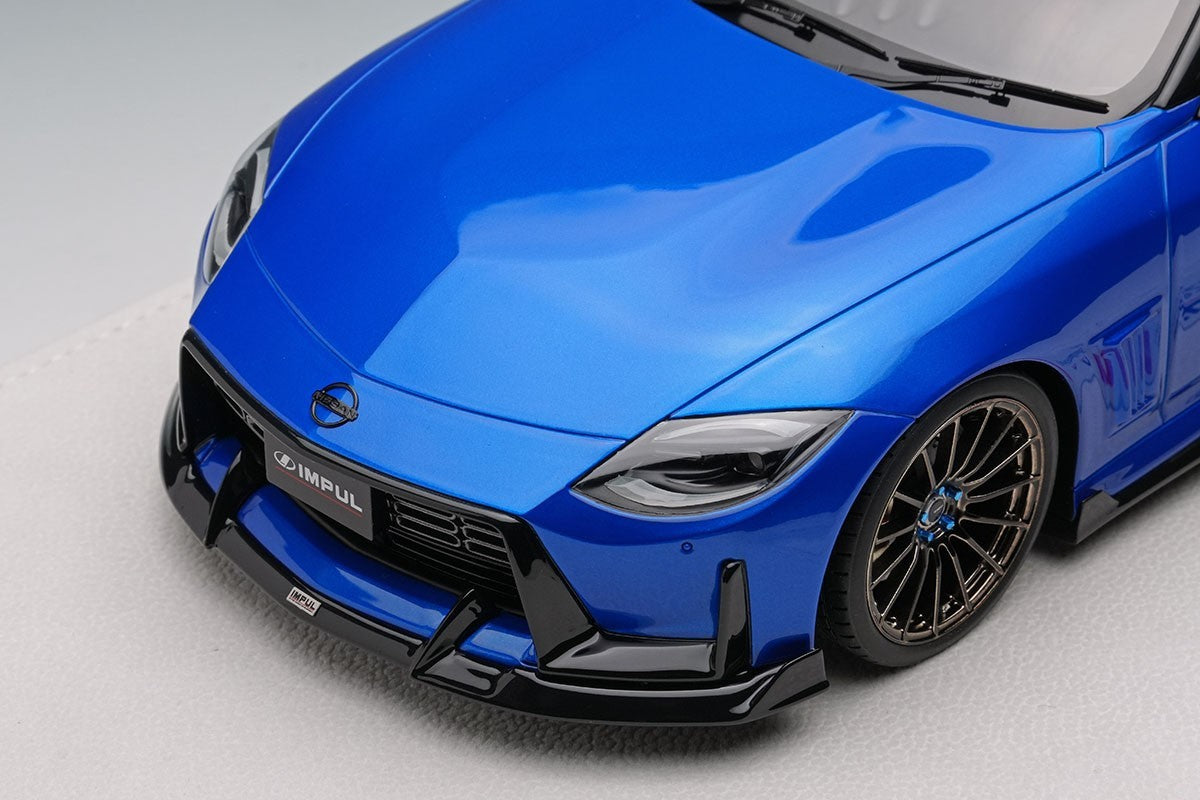 Make Up EIDOLON EML194A 1/18 IMPUL Fairlady Z 2023 Blue Black Resin Limited