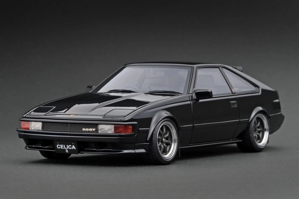 Ignition Model IG3531 1/18 Toyota Celica XX A60 Supra Watanabe Black Resin