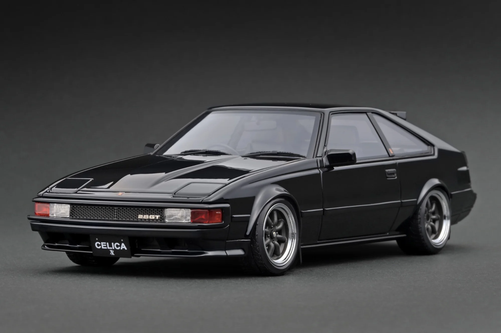 Ignition Model IG3531 1/18 Toyota Celica XX A60 Supra Watanabe Black Resin