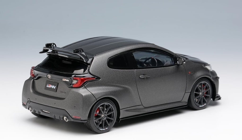 Make Up EIDOLON EM656A 1/43 Toyota GRMN Yaris Circuit Package Matte Steel