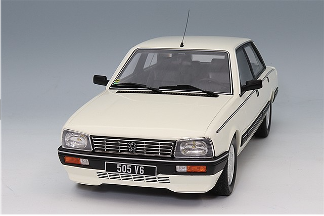 OttO OTM1108 1/18 Peugeot 505 V6 1989 White