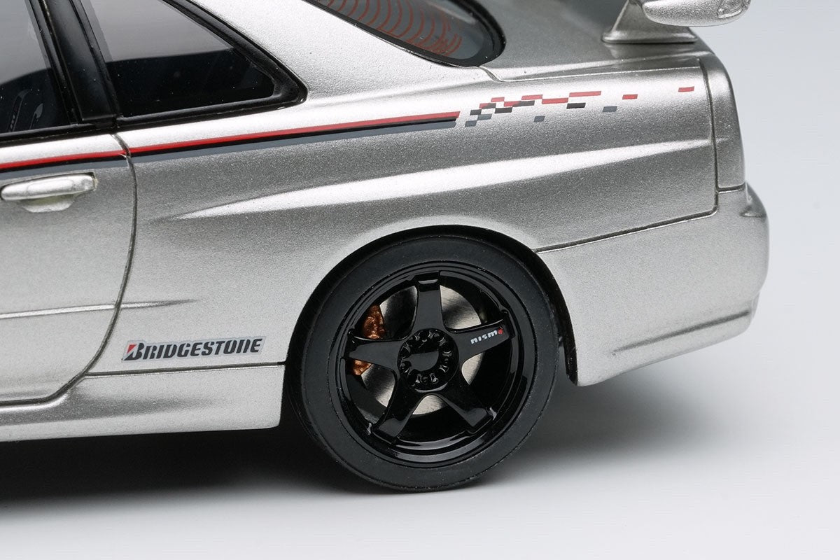 Make Up EIDOLON EM791 1/43 Nismo R34 GT-R Z-tune Prototype TAS 2001 Silver