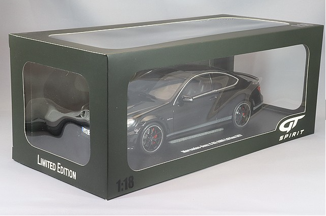 GT Spirit GTS029C 1/18 Mercedes-Benz C63 AMG Edition 507 Black Resin