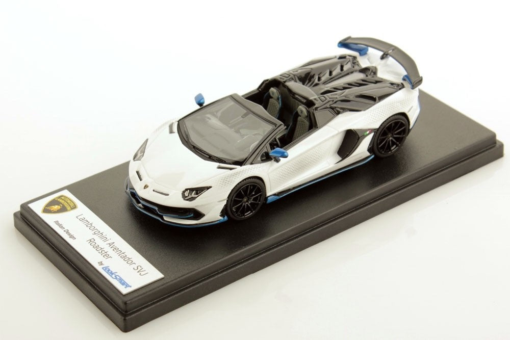 Looksmart LS501XA 1/43 Lamborghini Aventador SVJ Roadster Xago Bianco Asopo