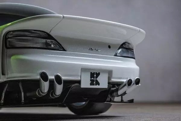Kyosho Samurai KSR18066W 1/18 Nissan Silvia S15 Khyzyl Saleem White