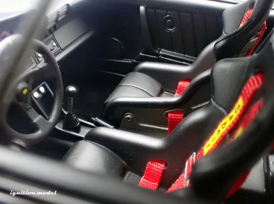 Ignition Model IG3594 1/18 Porsche 911 964 Blackbird Wangan Black Resin