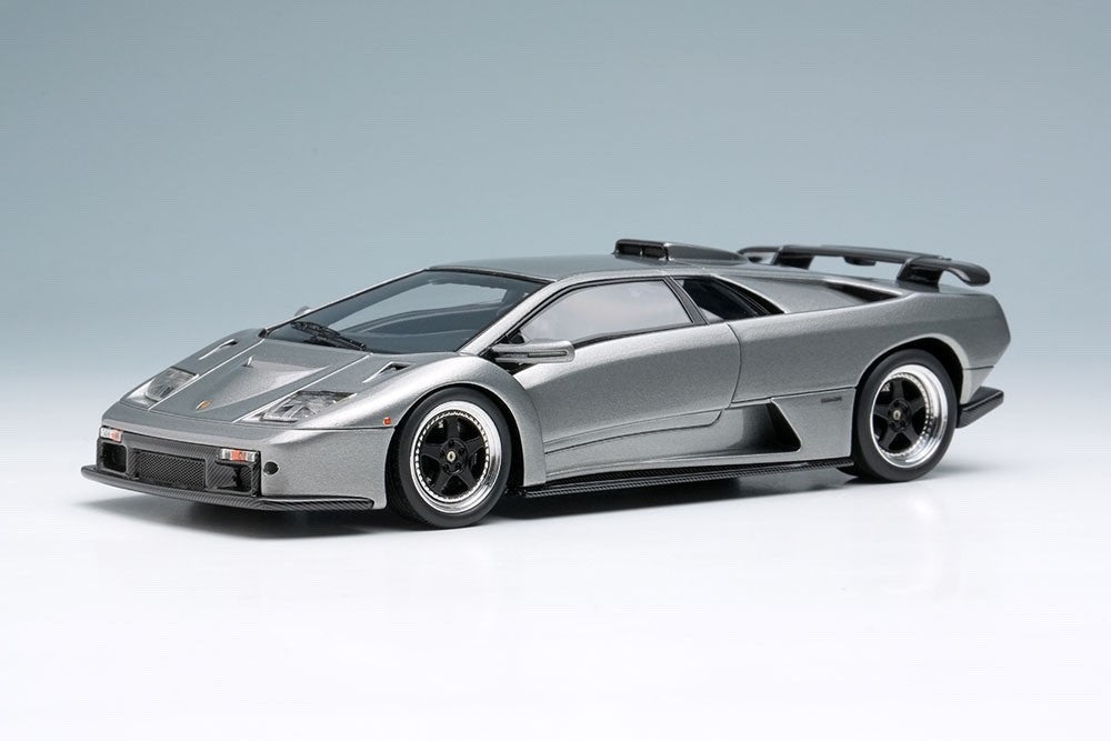 EIDOLON EM782C 1/43 Lamborghini Diablo GT 1999 Argento Titanium Resin