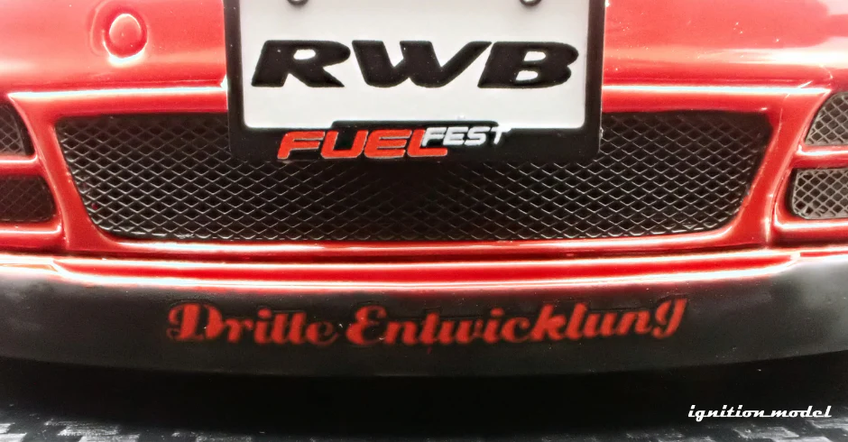 Ignition Model IG3248 1/18 RWB Porsche 911 997 Rauh-Welt Red Resin