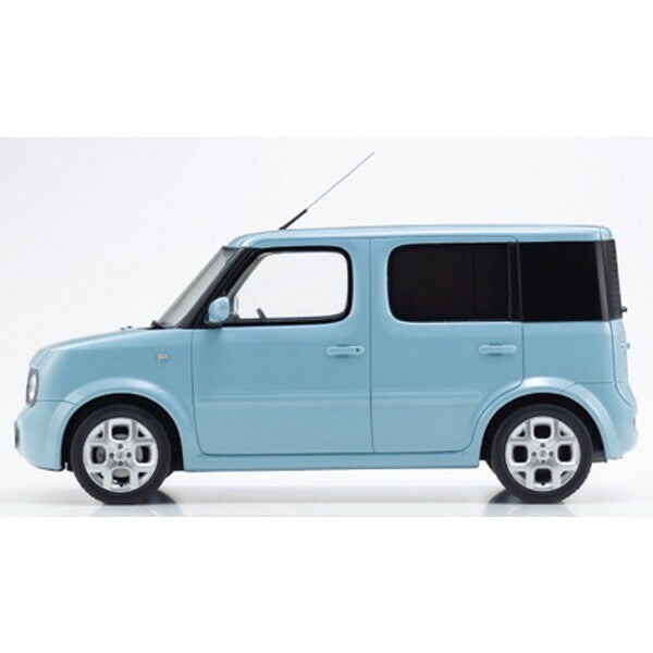Kyosho KSR18060AB - 1/18 Nissan Cube Air Blue [Resin Cast Mini Car]
