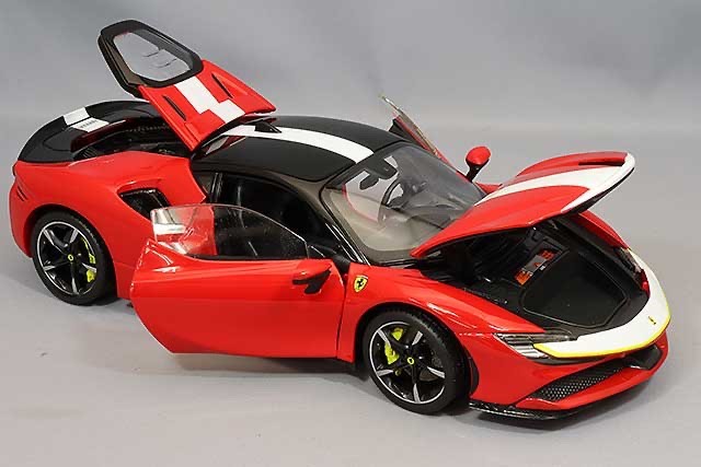 Bburago K18-16911R1 1/18 Ferrari SF90 Stradale Assetto Fiorano Red Diecast
