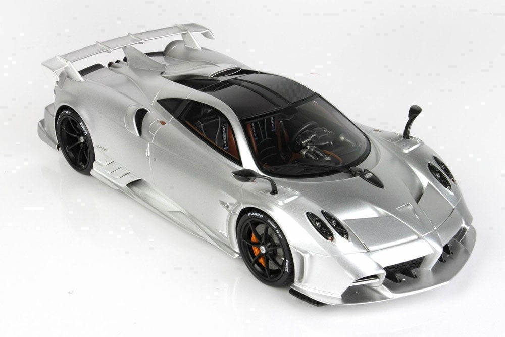 BBR P18192DV 1/18 Pagani Huayra Imola 2020 Titanium Matt Silver Limited 220pcs