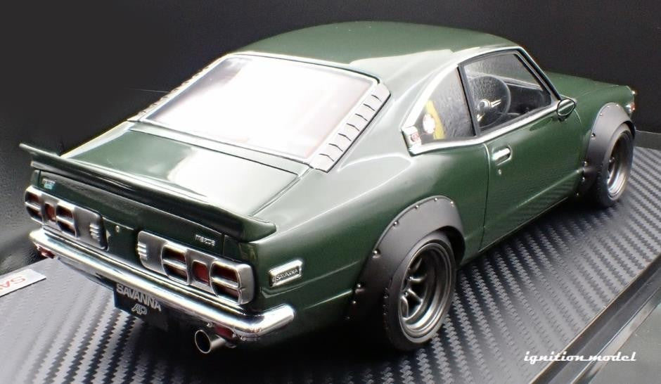 Ignition Model IG3729 1/18 Mazda Savannah S124A Semi Works Green