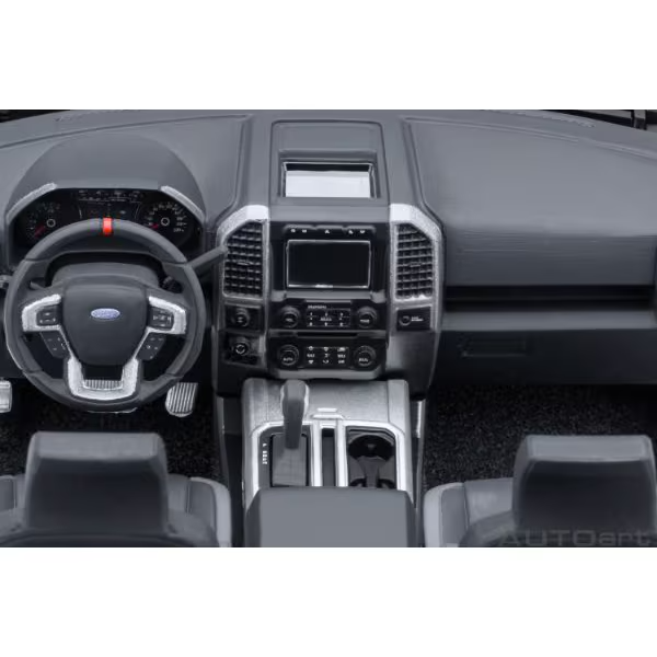 AUTOart 72947 1/18 Ford F-150 Raptor SuperCrew 2019 Black Diecast