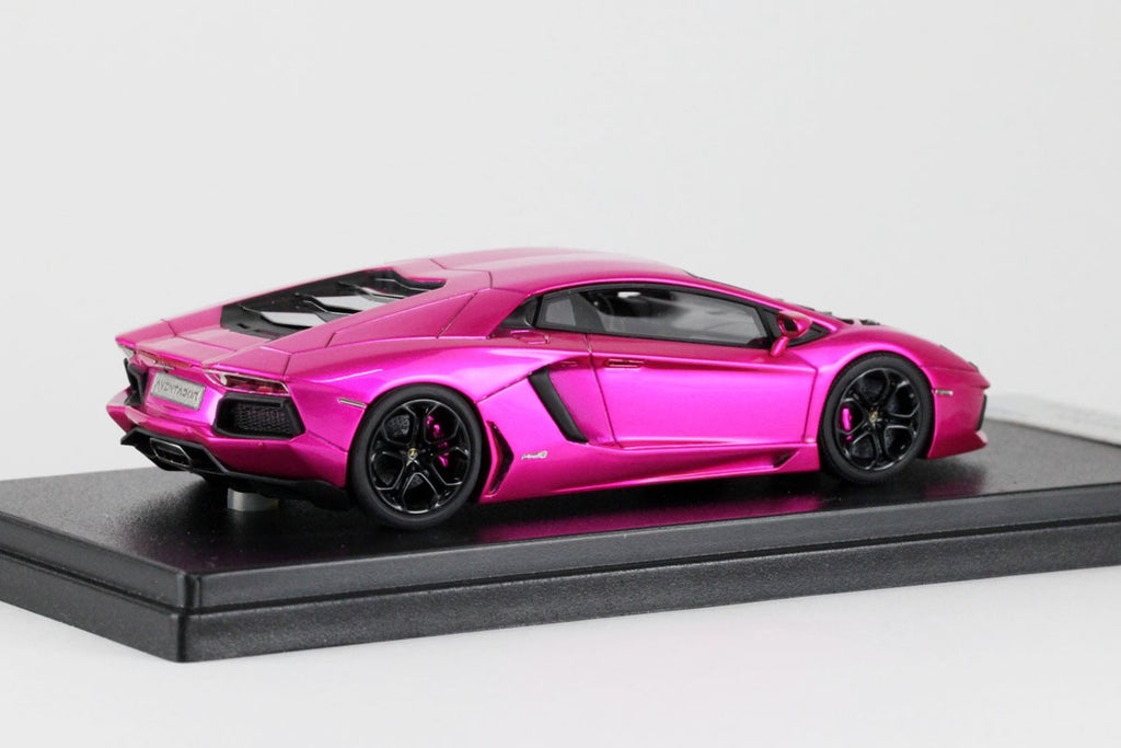 Looksmart LS384G 1/43 Lamborghini Aventador LP700-4 2011 Metallic Pink Ltd 49