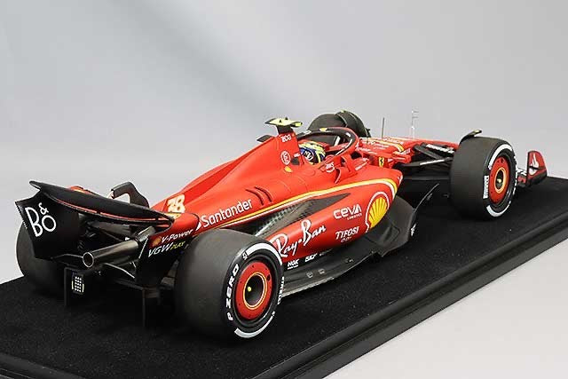 Looksmart LS18F1058 1/18 Ferrari SF-24 F1 Saudi Arabia GP 2024 7th #38 Bearman