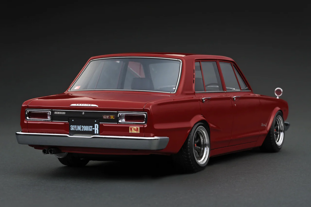 Ignition Model IG3548 1/18 Nissan Skyline GT-R PGC10 Hakosuka 1969 Red Resin