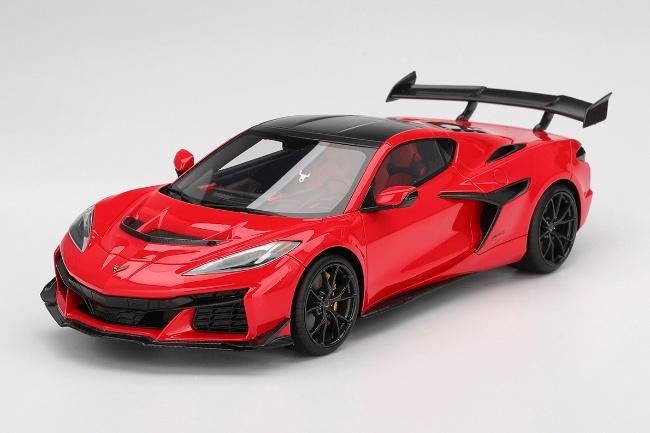 Top Speed TS0647 1/18 Chevrolet Corvette ZR1 Torch Red Resin