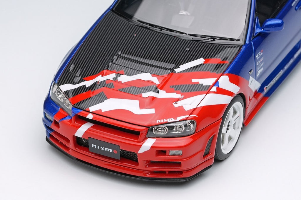 EIDOLON EM771 1/43 Nissan Skyline GT-R BNR34 Nismo R-Tune Launch Version 2000